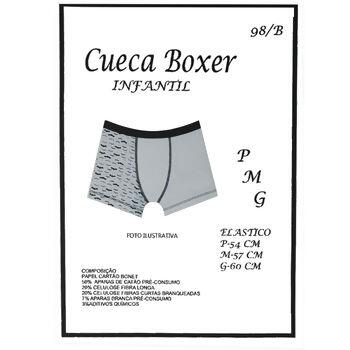 Molde n° 98/B cueca boxer infantil tam. P,M e G - 34173